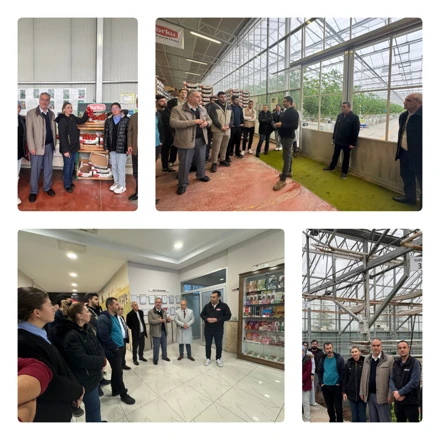 ÇUMRA ŞEKER ENTEGRE TESİSLERİNE TEKNİK GEZİ 